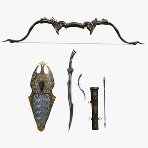 Fantasy weapons set