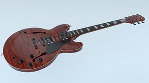 electric guitar 3D