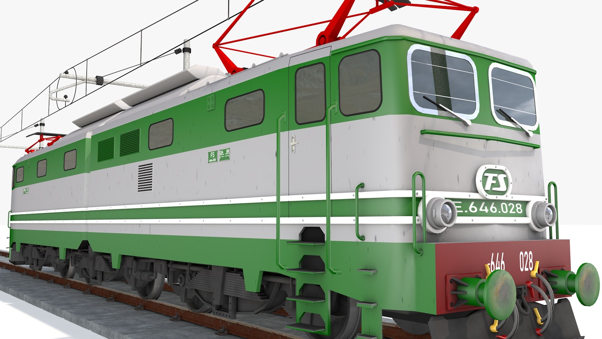 3D Model Locomotive E646 - TurboSquid 2409154