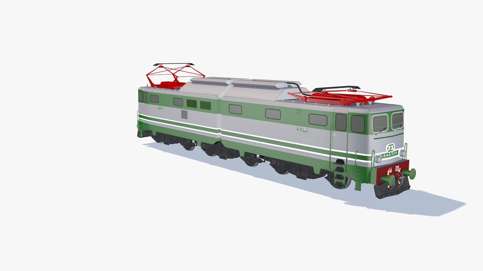 3D Model Electric Locomotive E646 - TurboSquid 2409154