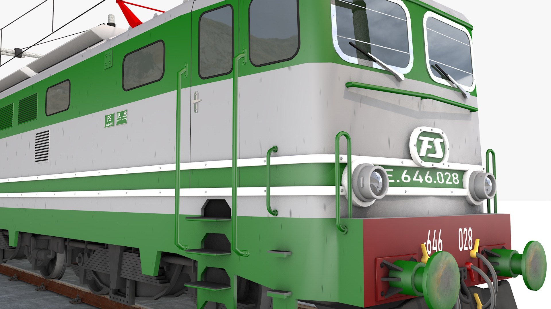 3D Model Electric Locomotive E646 - TurboSquid 2409154