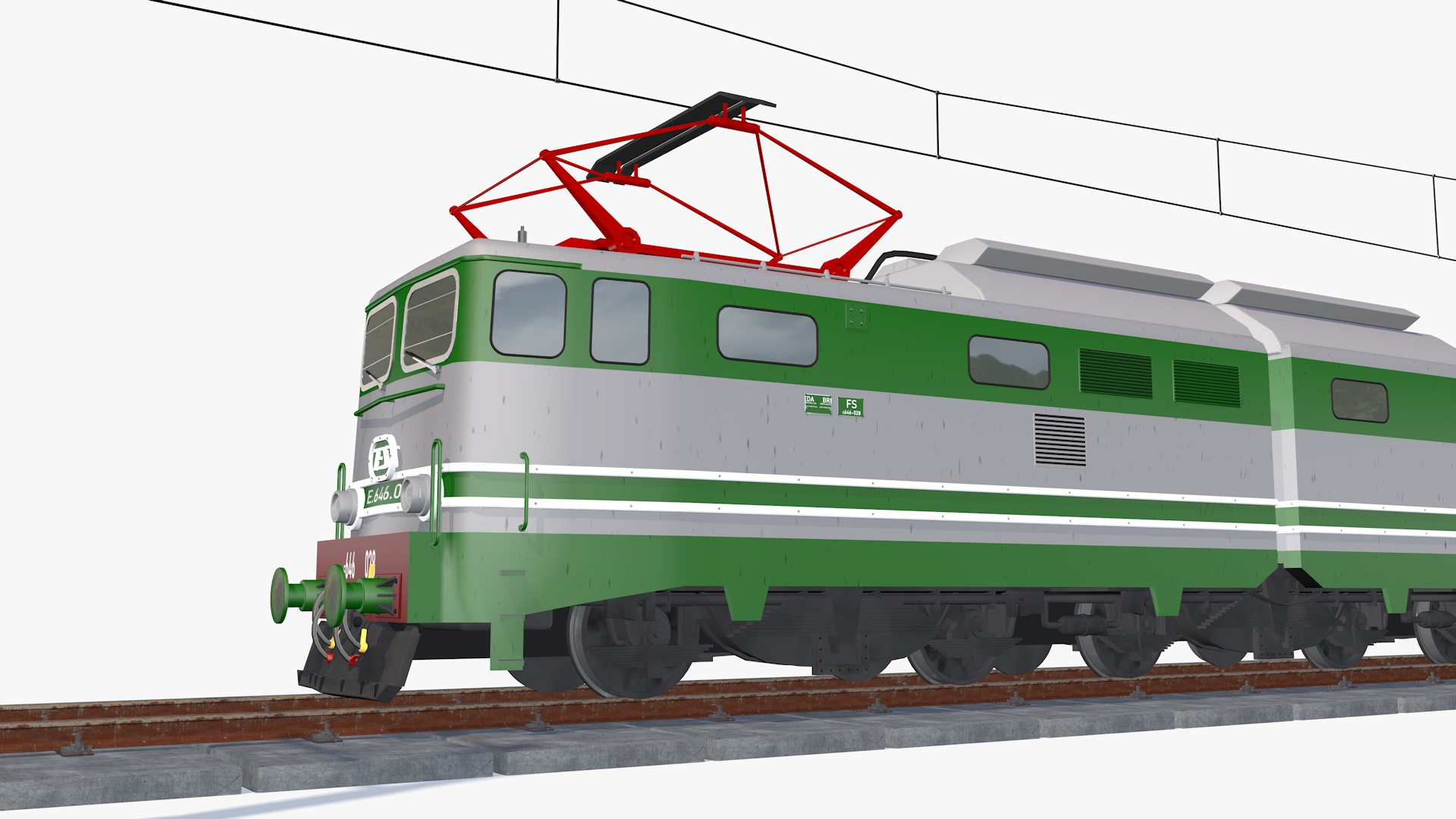 3D Model Locomotive E646 - TurboSquid 2409154
