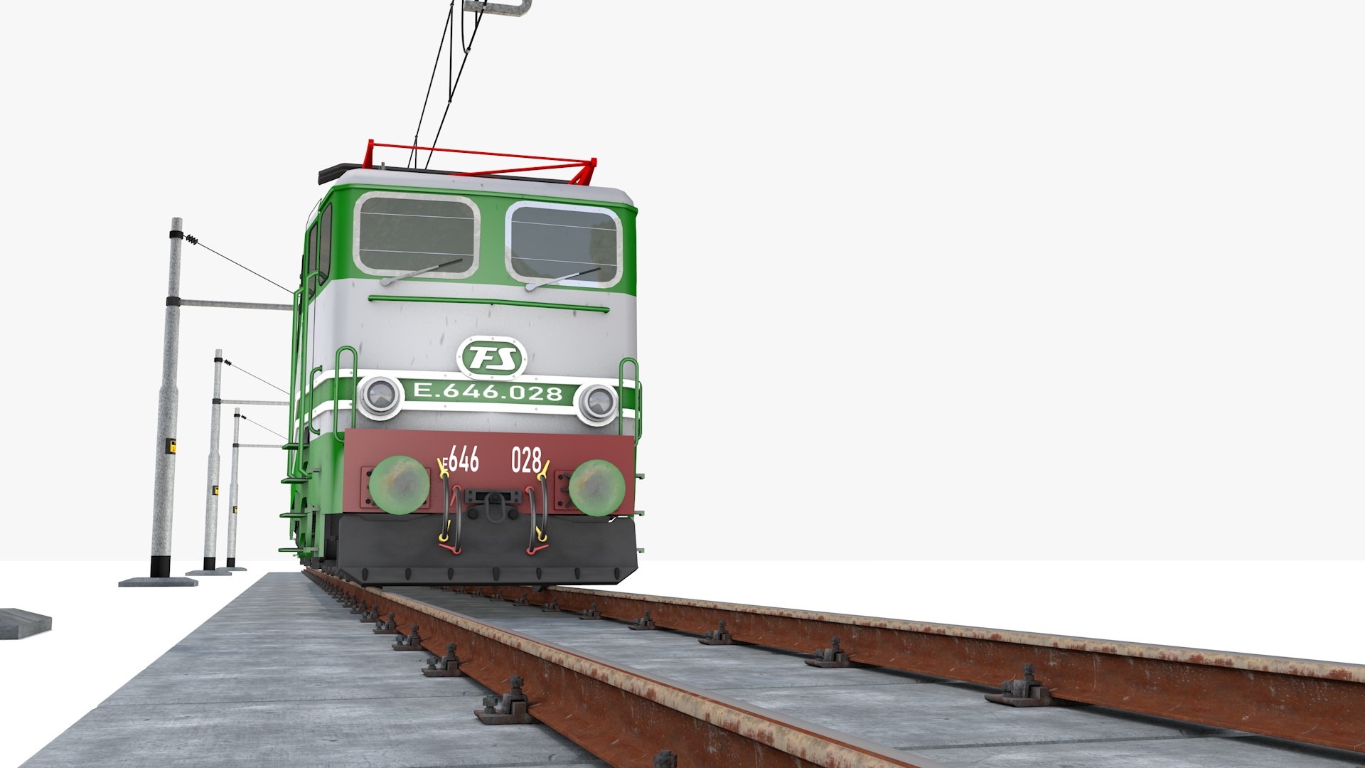 3D Model Locomotive E646 - TurboSquid 2409154