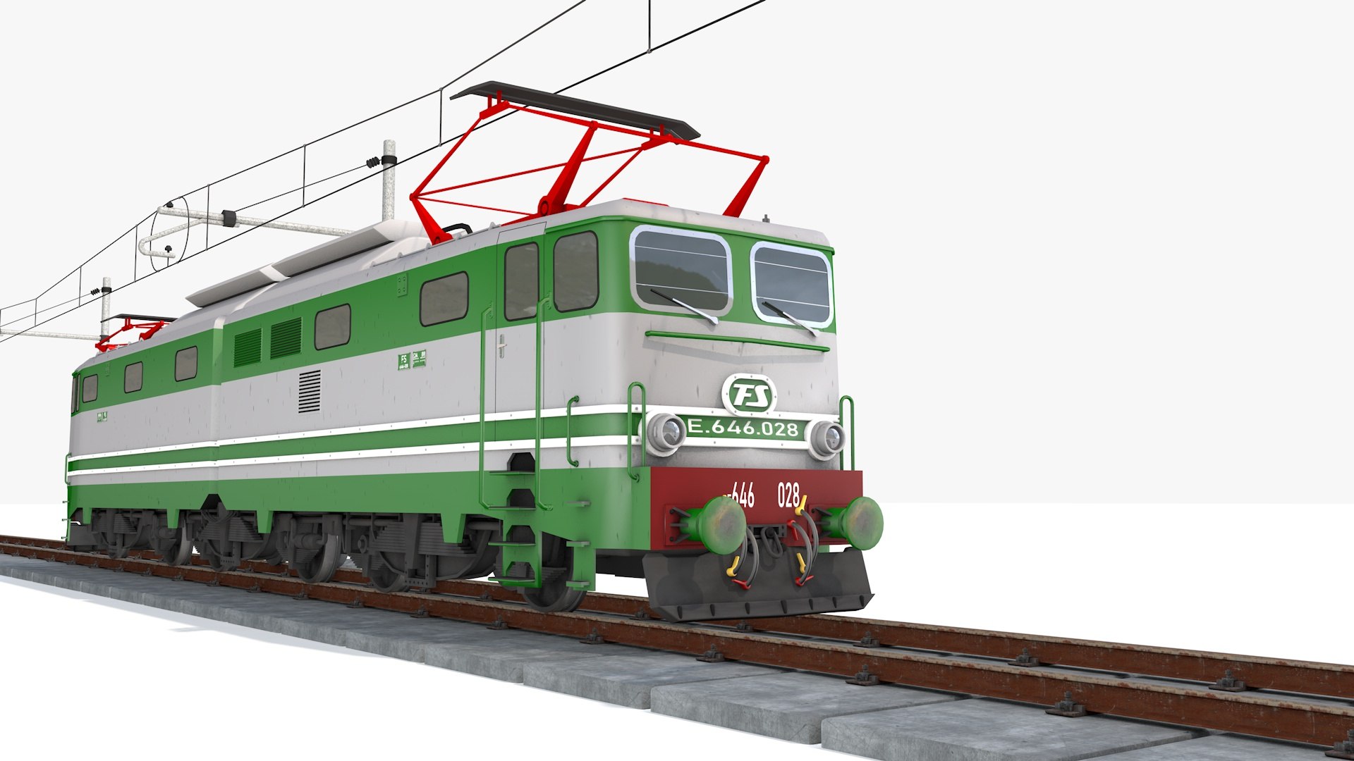 3D Model Locomotive E646 - TurboSquid 2409154