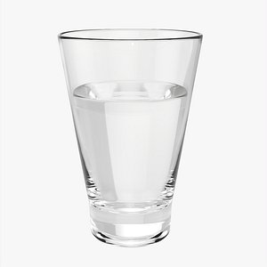 3D Shot glass 01 model