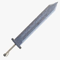Colossal Slab Greatsword PBR