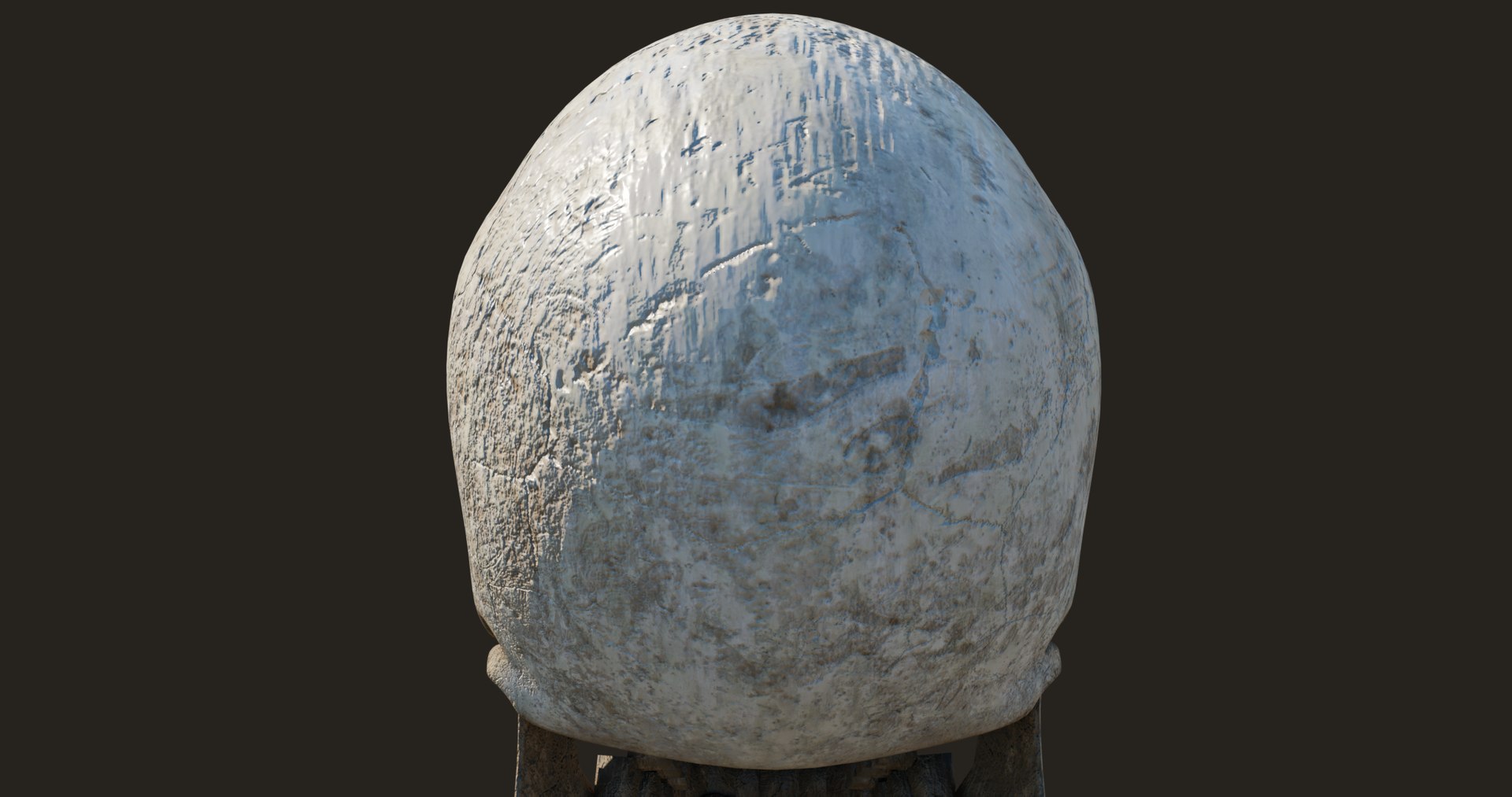 3D Crack Skull With PBR Unity Unreal Engine V-ray Arnold Textures Included https://p.turbosquid.com/ts-thumb/bw/mDl1Va/Ix/skull0026/png/1643865749/1920x1080/fit_q87/bb38d1e170605bfc5671b1f20f0e7719da4c0b41/skull0026.jpg