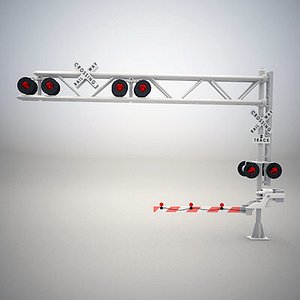 Download Free & Premium Railroad Crossing 3D Models | TurboSquid