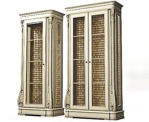3d model classical wardrobe