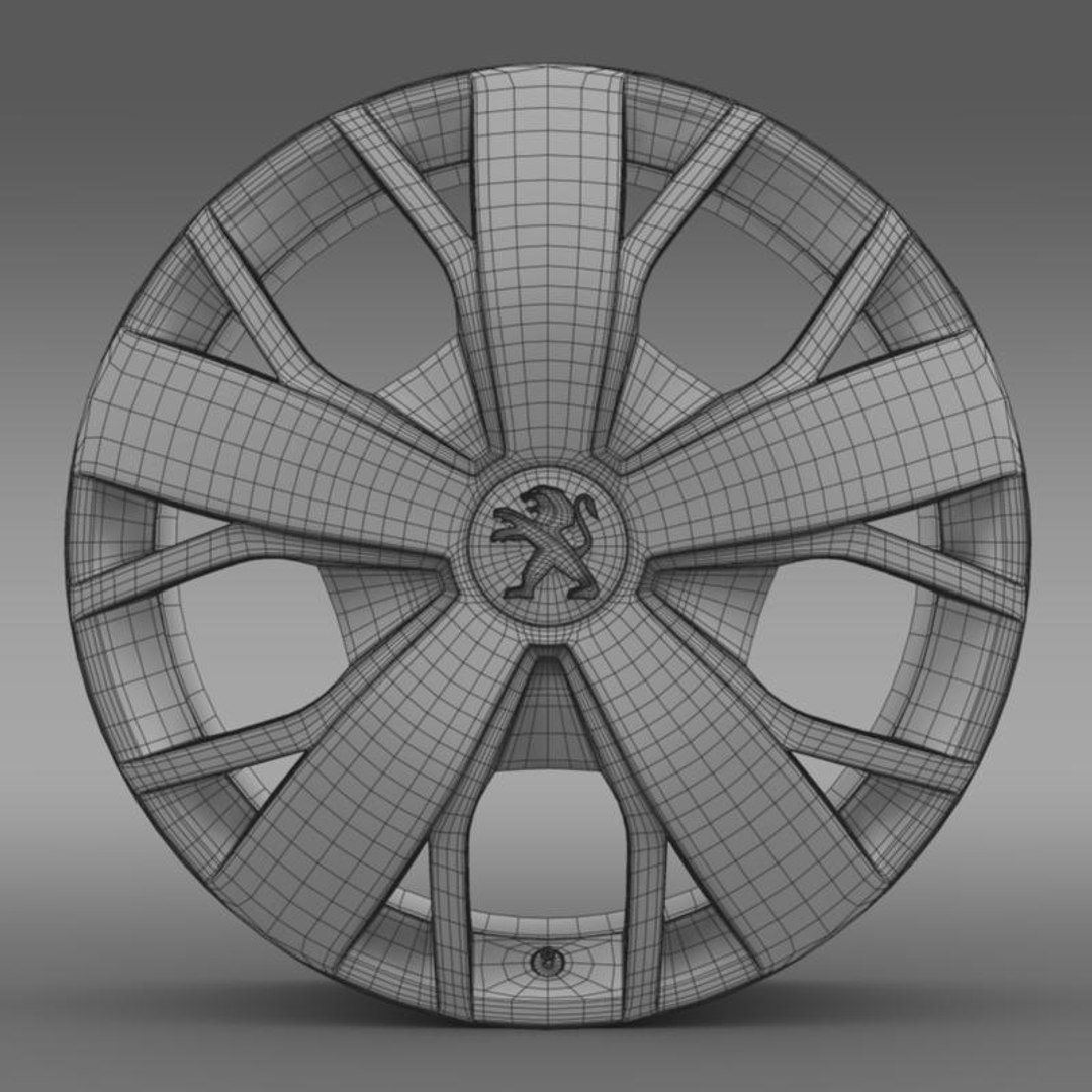 3d Model Peugeot Boxer Rim