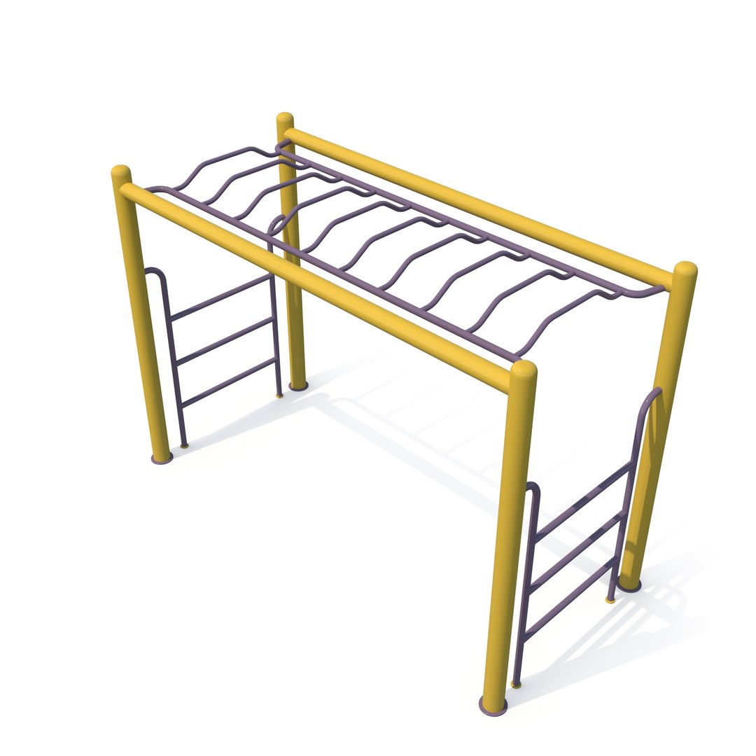 3D sports track equipment parkour TurboSquid 1952829