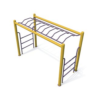 3D sports track equipment parkour