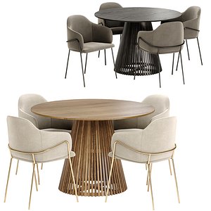 carver chair with jeanette table