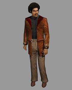 3d 3ds black male jive