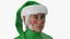 Christmas Elf Male 6 3D model