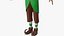Christmas Elf Male 6 3D model