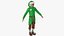 Christmas Elf Male 6 3D model