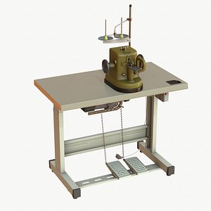 3D Fur and leather sewing machine