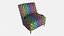 Chaise longue Baker Marino