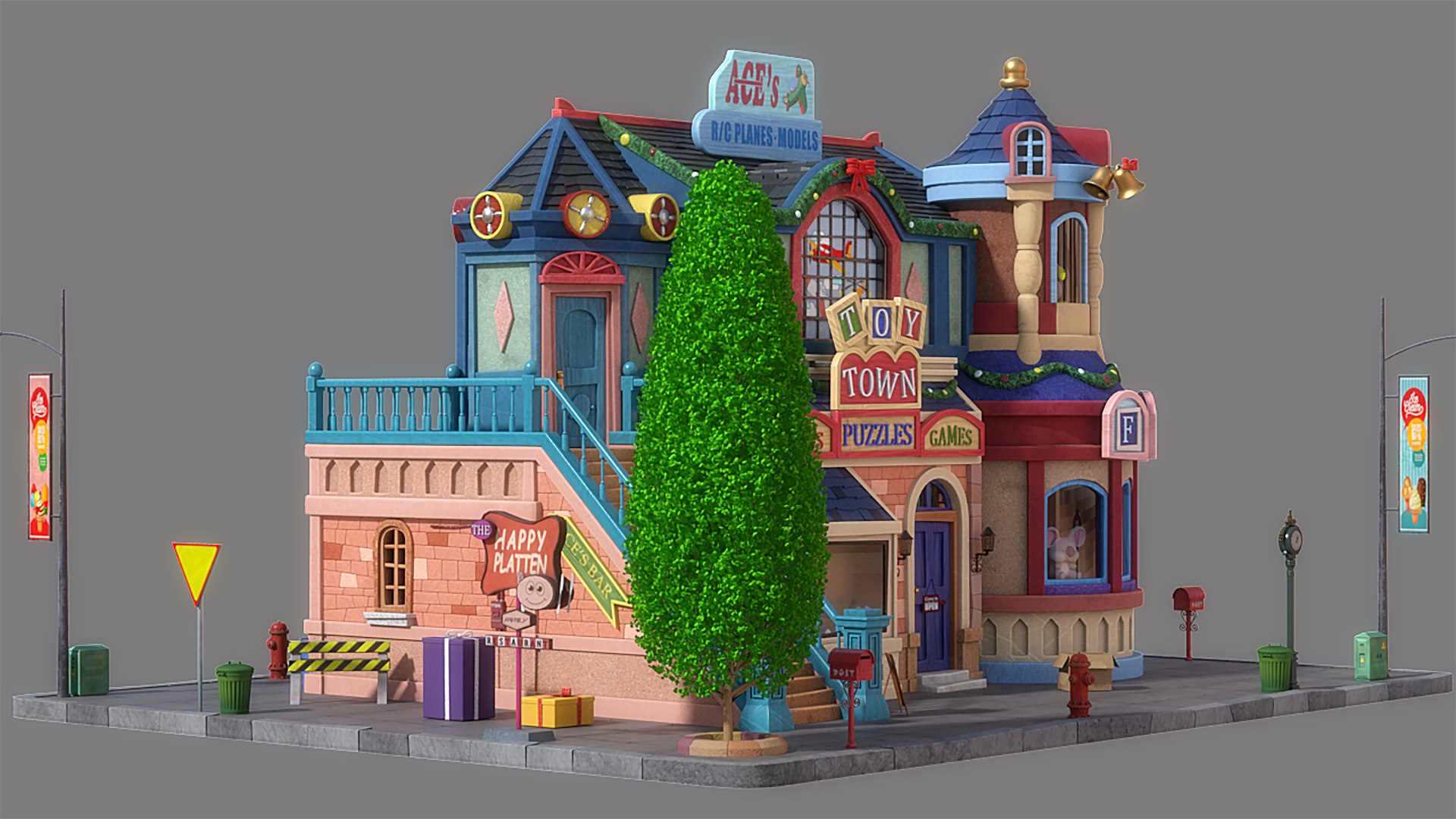3D Cartoon House Pack 01 https://p.turbosquid.com/ts-thumb/bx/AP2pFr/ro/h6_render_06/png/1700557395/1920x1080/fit_q87/83cb2e9318ee89f4325211a1e3dbcdbf52f055de/h6_render_06.jpg