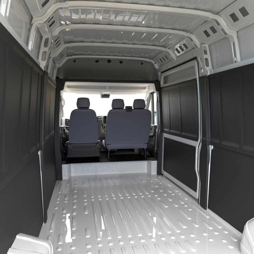 2024 Ram ProMaster L3H2 Detailed Interior 3D Model - TurboSquid 2337997