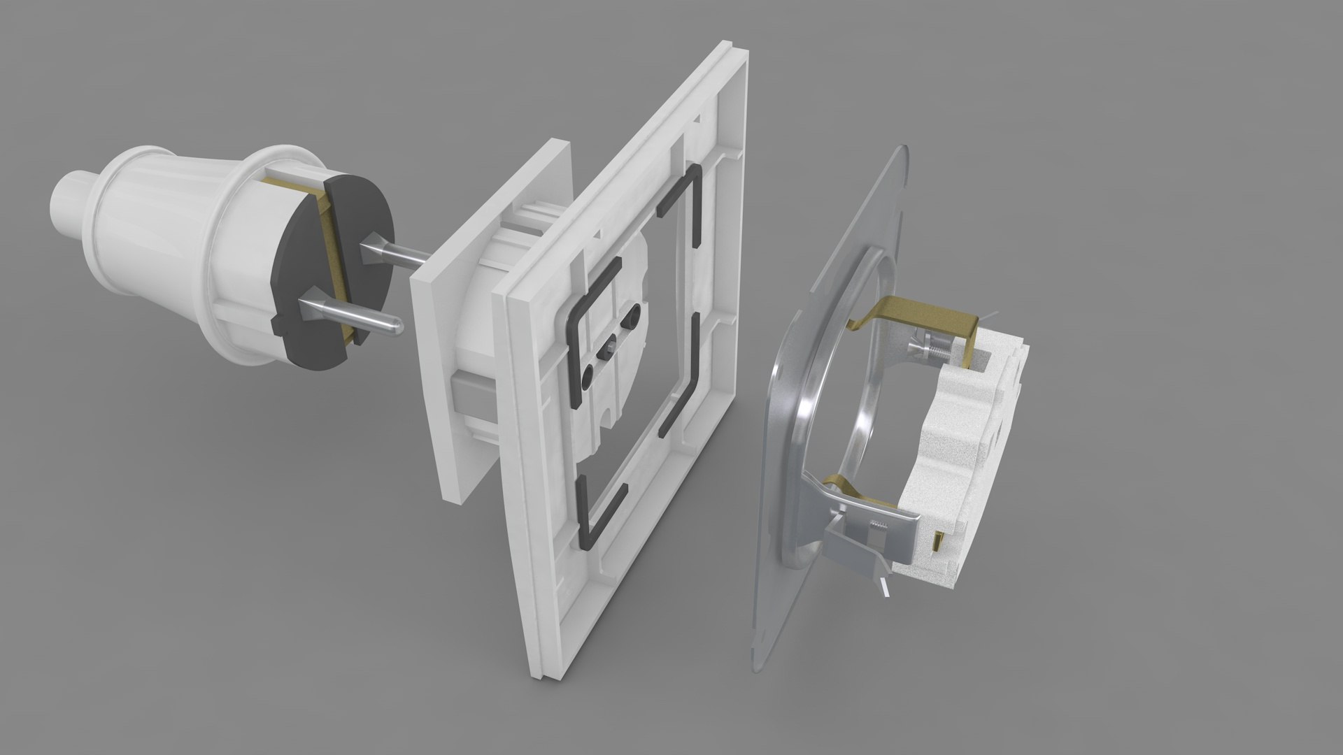 3D Plug Socket - TurboSquid 1429069