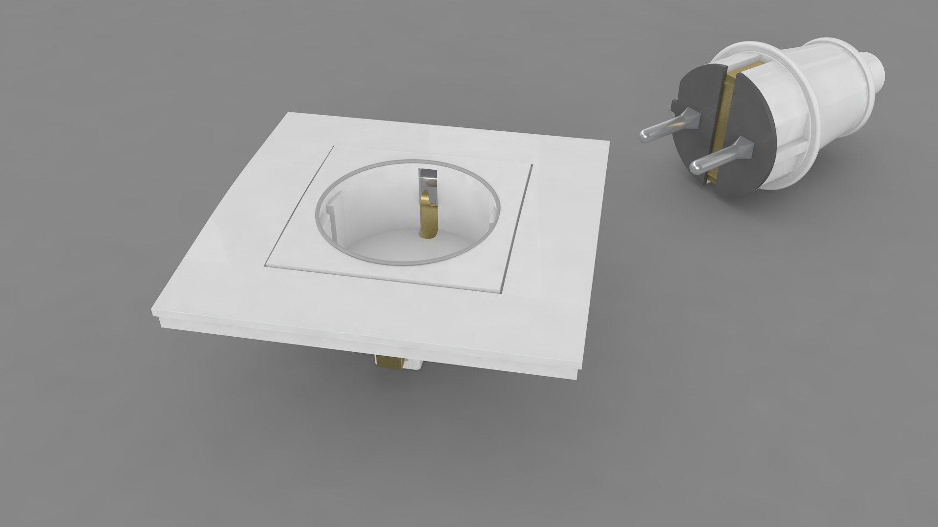 3D Plug Socket - TurboSquid 1429069
