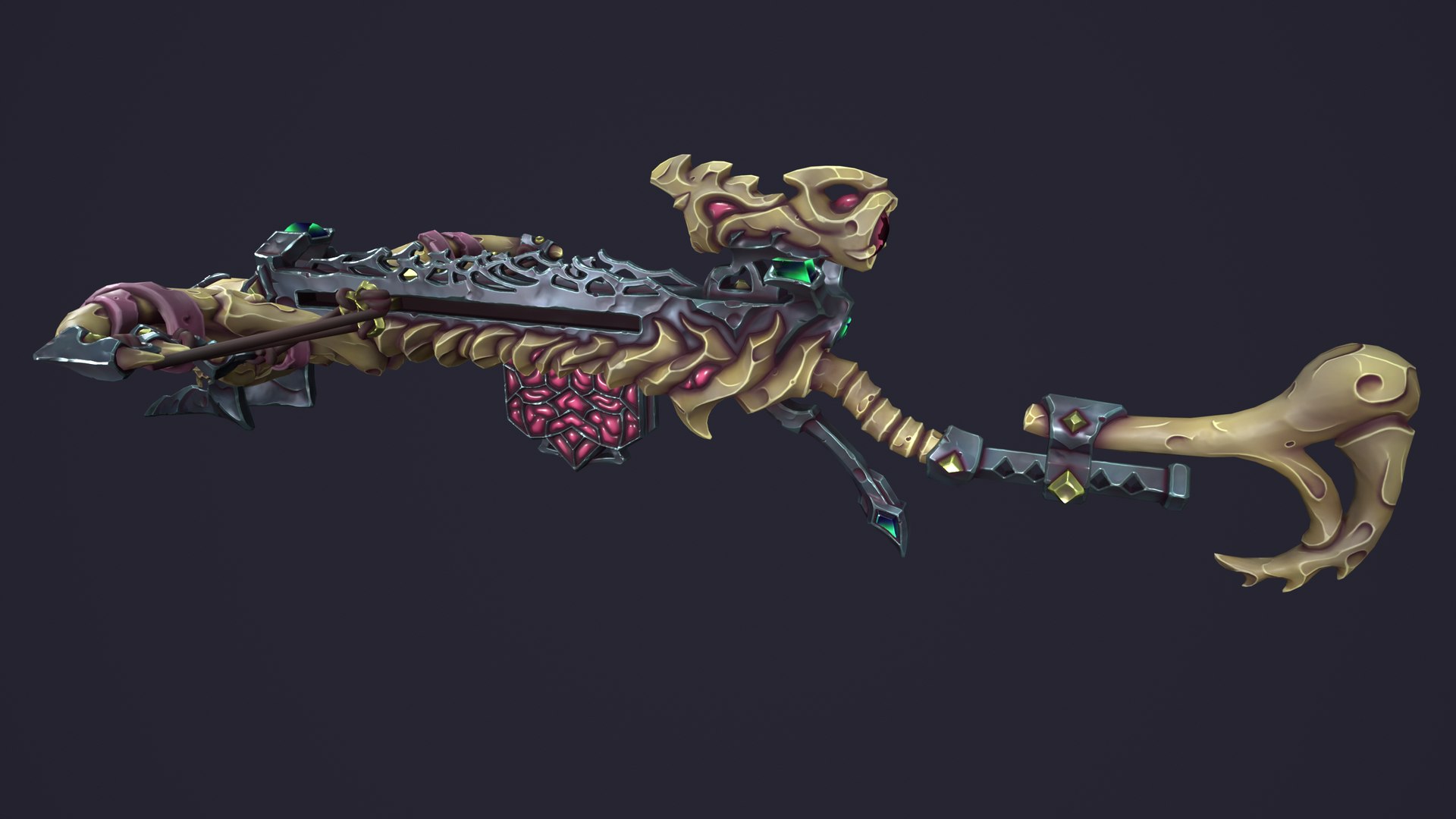 Undead crossbow 3D model https://p.turbosquid.com/ts-thumb/bx/FdfZWq/28/2/png/1776682514/1920x1080/fit_q87/5ed9a50452eb2dac413082950ad09e427052d8e4/2.jpg