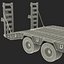 Double Drop Lowboy Tri Axle Trailer 2