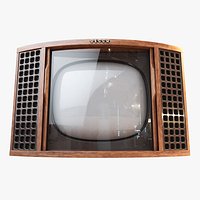 Vintage Decca Television Unit