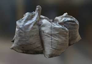 3d bags photogrammetry model