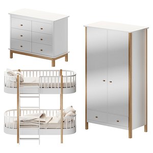 3D Hoff Kidsroom Furniture Set 02