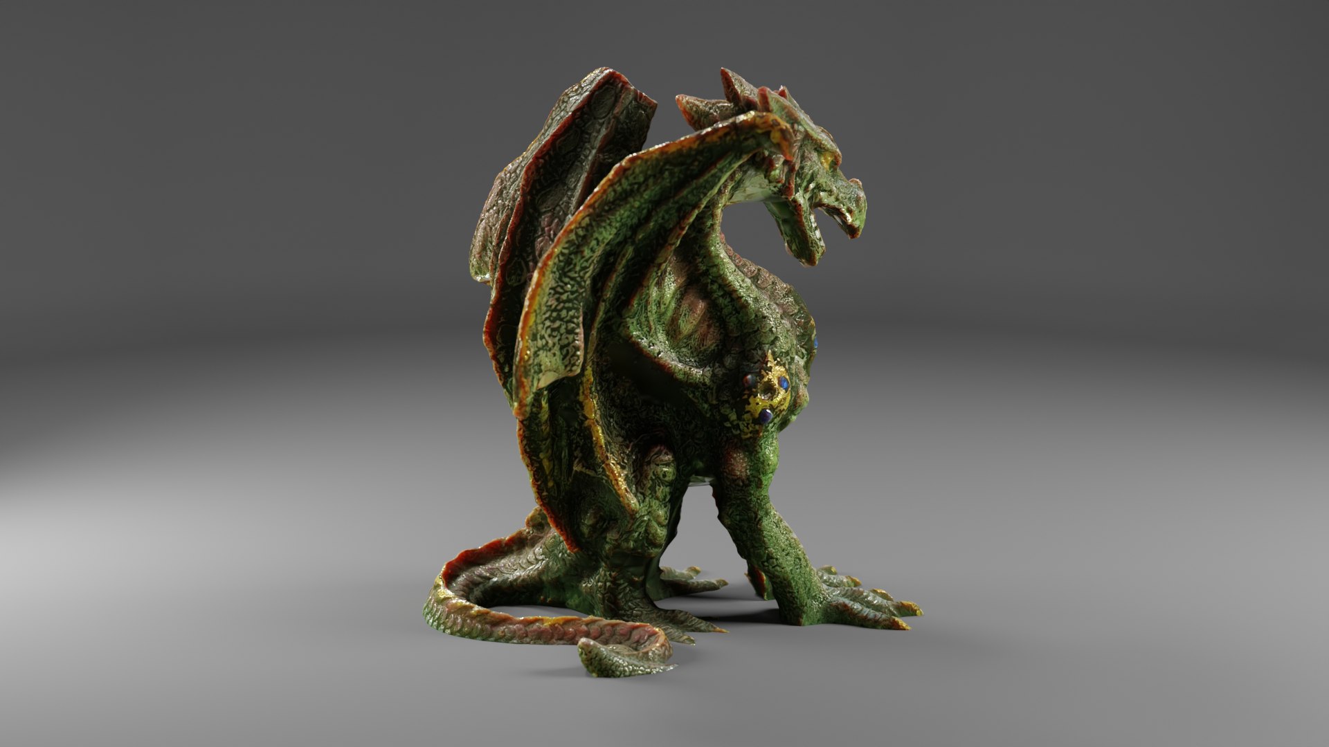 Dragon Statue SCAN Model - TurboSquid 2058342
