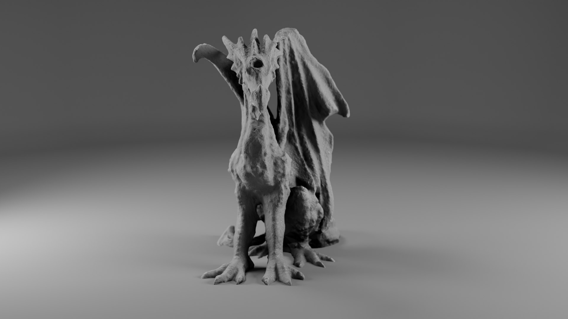 Dragon Statue SCAN Model - TurboSquid 2058342