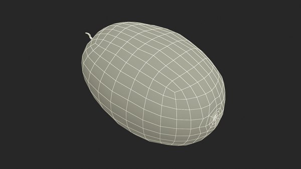 modelo 3d Sandía Verde Oscuro - TurboSquid 2092547