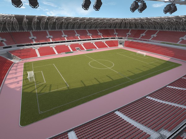 Soccer Stadium 3D model - TurboSquid 1726575