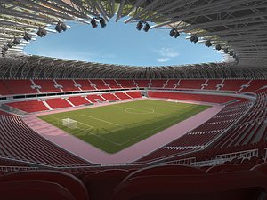 Soccer Stadium 3D model