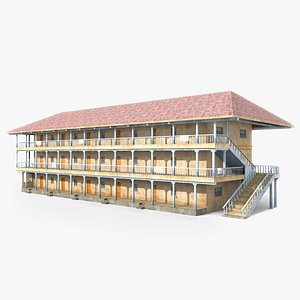ready house slum building 3D model