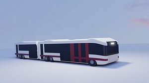 3D model metrobus bus