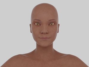 Female Character 1 3D model