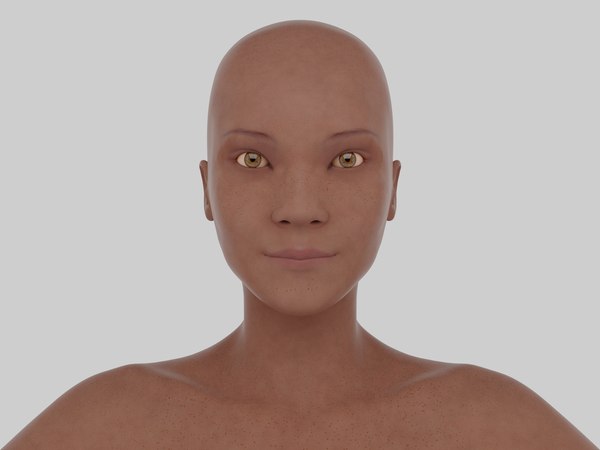 Female Character 1 3D model