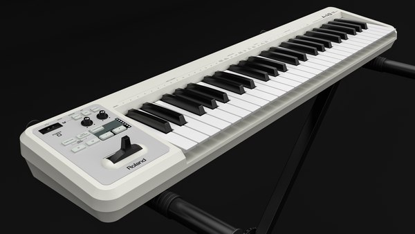 Roland A-49 MIDI-Keyboard-Controller 3D-Modell - TurboSquid 1984192