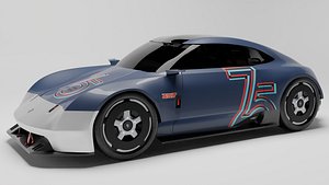 Porsche 357 Concept 2023 model