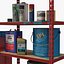 Power tools and paint cans