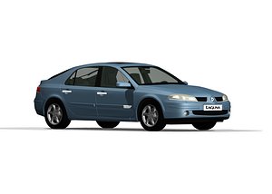 3D french car renault laguna