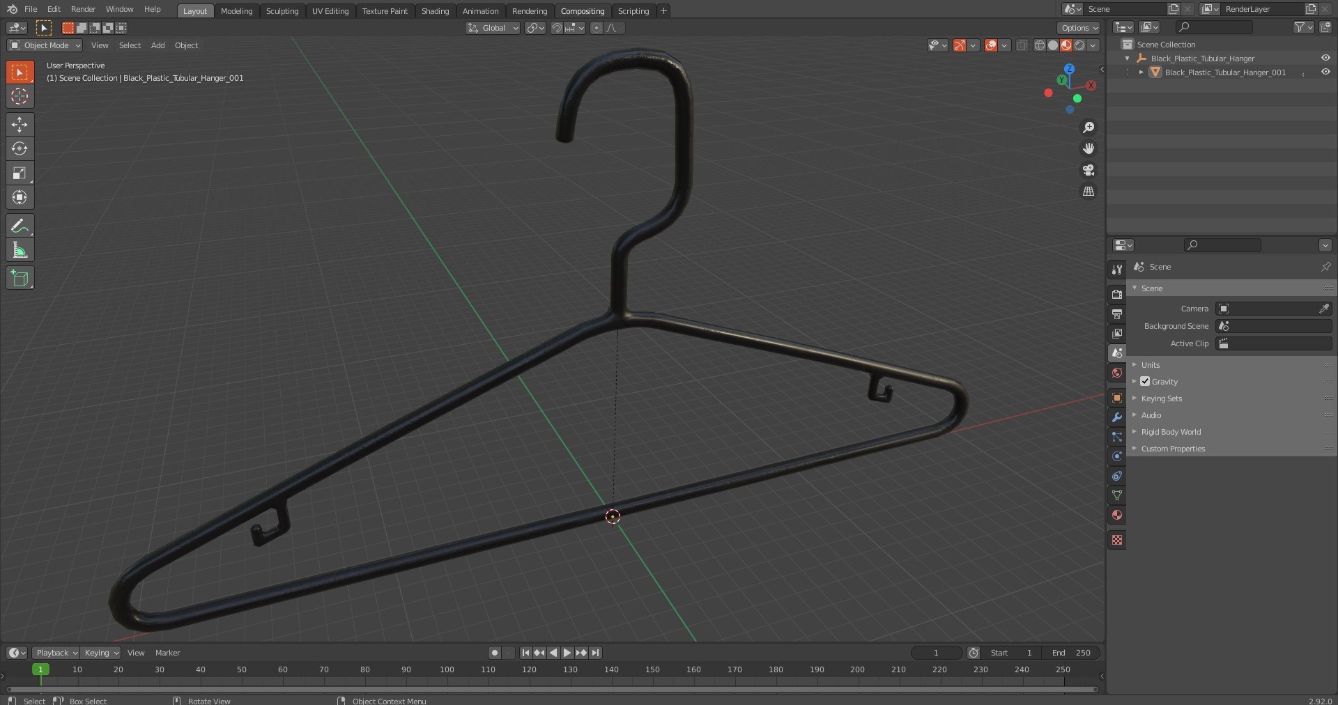 3D Black Plastic Tubular Hanger model https://p.turbosquid.com/ts-thumb/bx/kuCQwS/VY/blackplastictubularhangervray3dmodel018/jpg/1696498601/1920x1080/fit_q87/d34ed8e7dd21dfe48dd4ce6f02c8b9d77a1ec51d/blackplastictubularhangervray3dmodel018.jpg