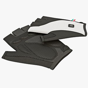 Short Finger Gloves De Marchi White