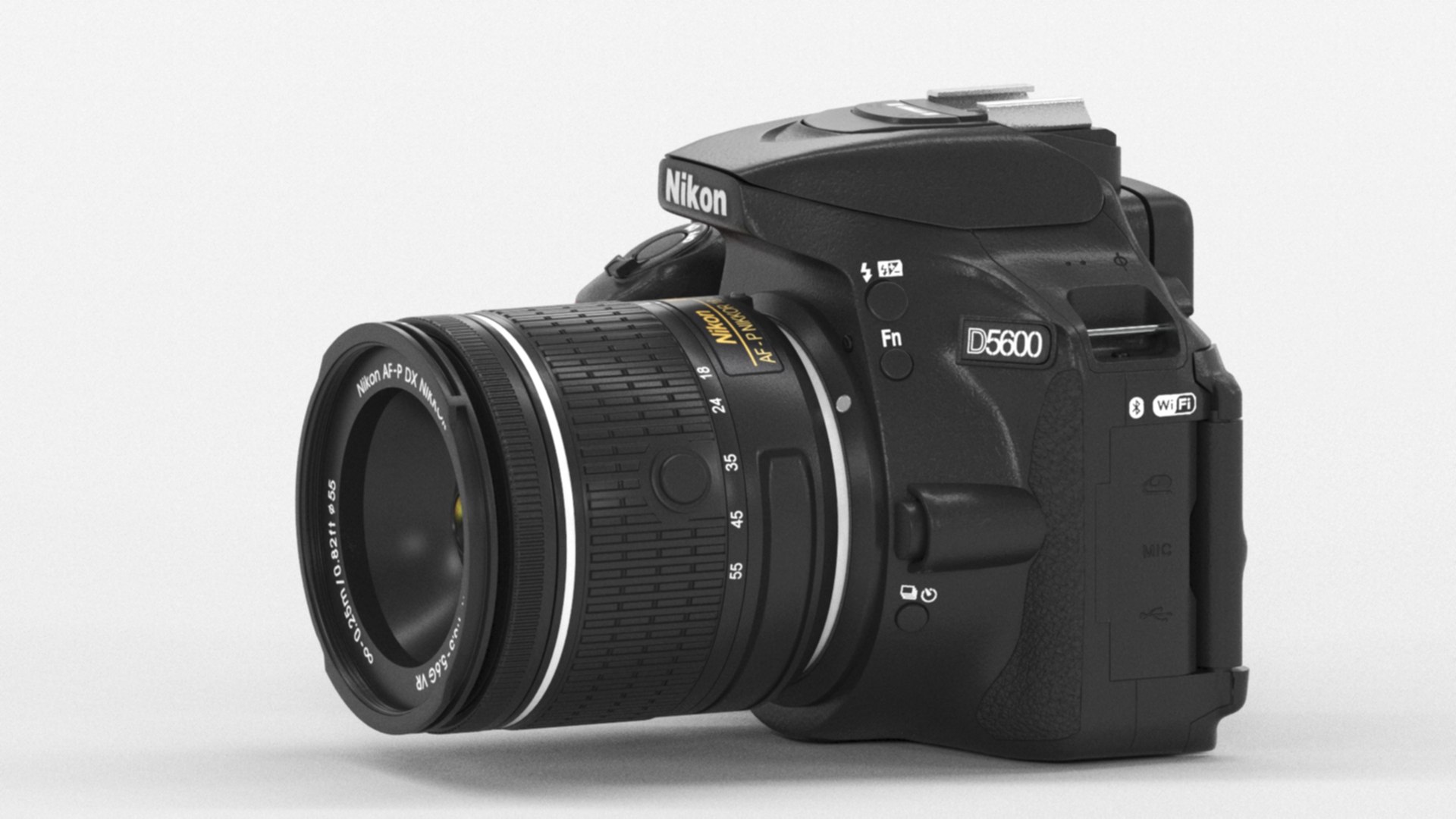 Nikon D5600  AF-P 18-55 VR DSLR Camera - Black 3D model https://p.turbosquid.com/ts-thumb/bx/novXZz/BQ/slrcamera_0012/jpg/1739685349/1920x1080/fit_q87/eb6d8c2be11fc8c09e8c78c43e629177ad8a1019/slrcamera_0012.jpg