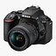 Nikon D5600 AF-P 18-55 VR цифровая зеркальная фотокамера - черная