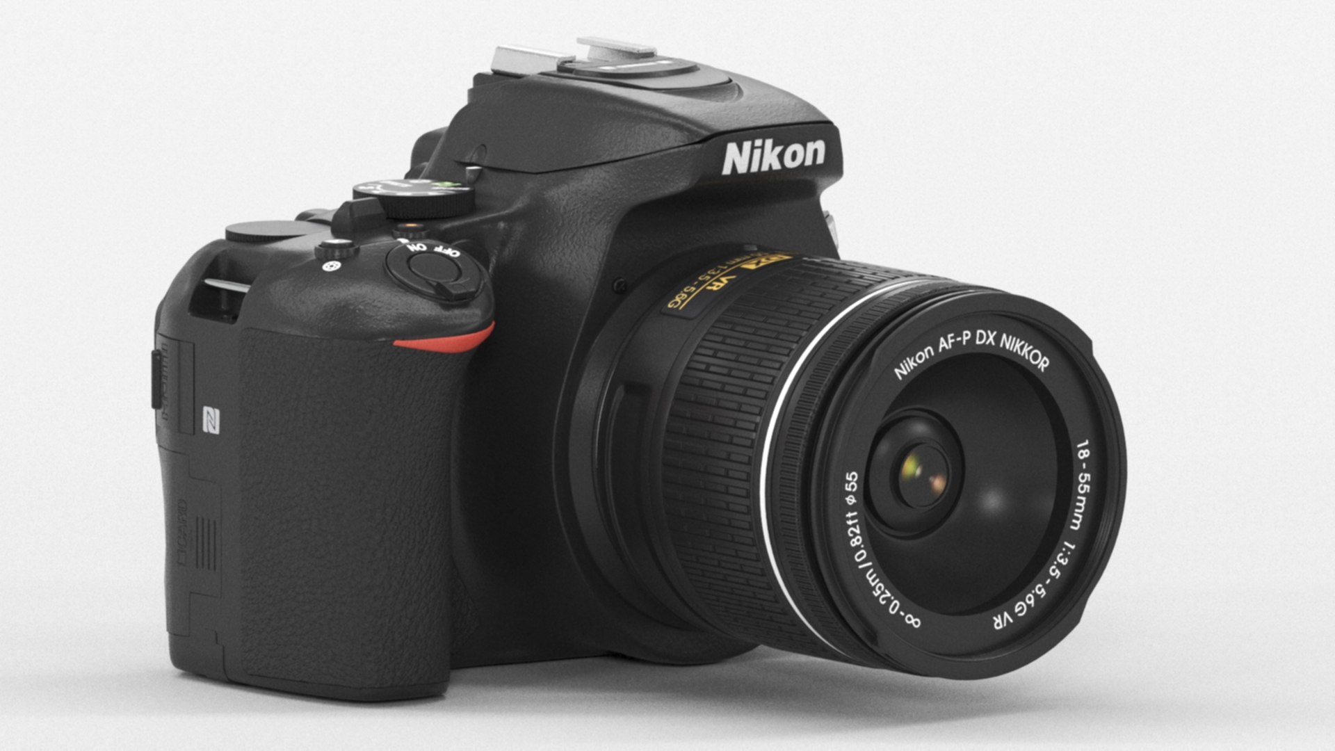 Nikon D5600  AF-P 18-55 VR DSLR Camera - Black 3D model https://p.turbosquid.com/ts-thumb/bx/novXZz/v7/slrcamera_0004/jpg/1739685347/1920x1080/fit_q87/c2b9030ea583df24c1db340bfbd71c1760e77b91/slrcamera_0004.jpg